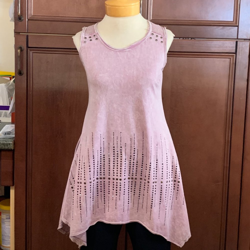 Voice of California Pink Studded Top
